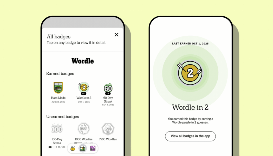 Wordle has achievements now