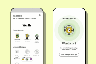 Wordle has achievements now