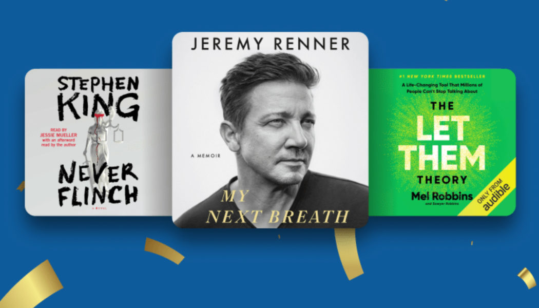 You can get three months of Audible’s subscription for $3