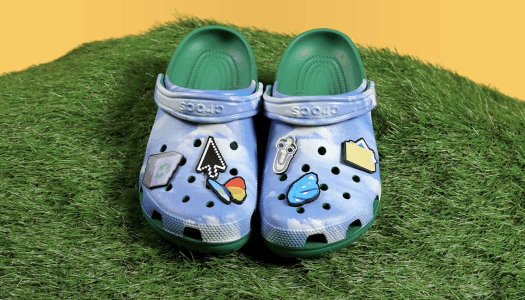You can now buy Microsoft’s Windows XP Crocs for $79.95