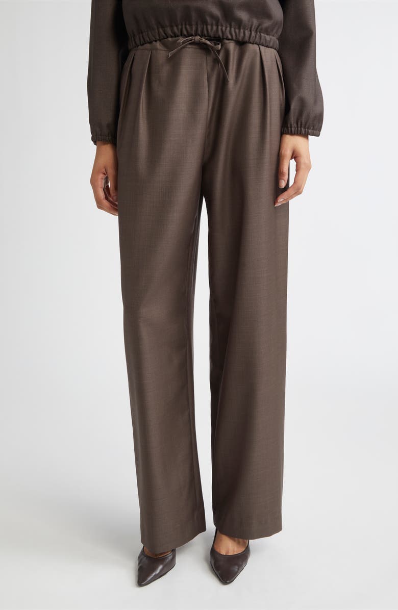 Cove Virgin Wool Wide Leg Pants