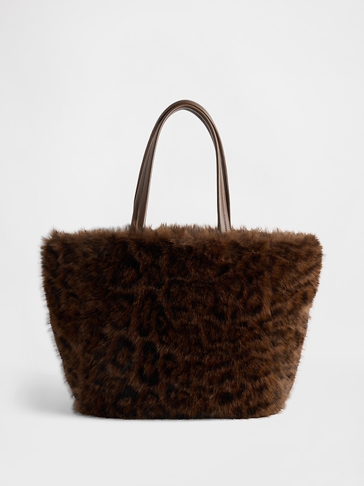 Faux Fur Tote Bag
