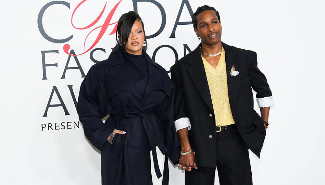 A$AP Rocky & Rihanna Attend The CFDA Awards Along With The Olsen Twins