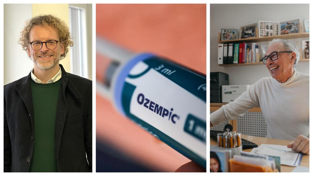 Ist die Abnehmspritze Lebensretter oder Lifestyle-Produkt? Adipositas-Spezialist Prof. Dr. Stefan Schopf (links) und Diabetologe Stefan Feige (rechts) haben eine klare Haltung.