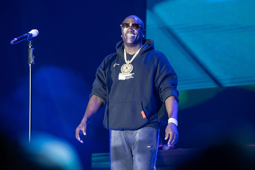 American Singer Akon Performs At Concert In Delhi