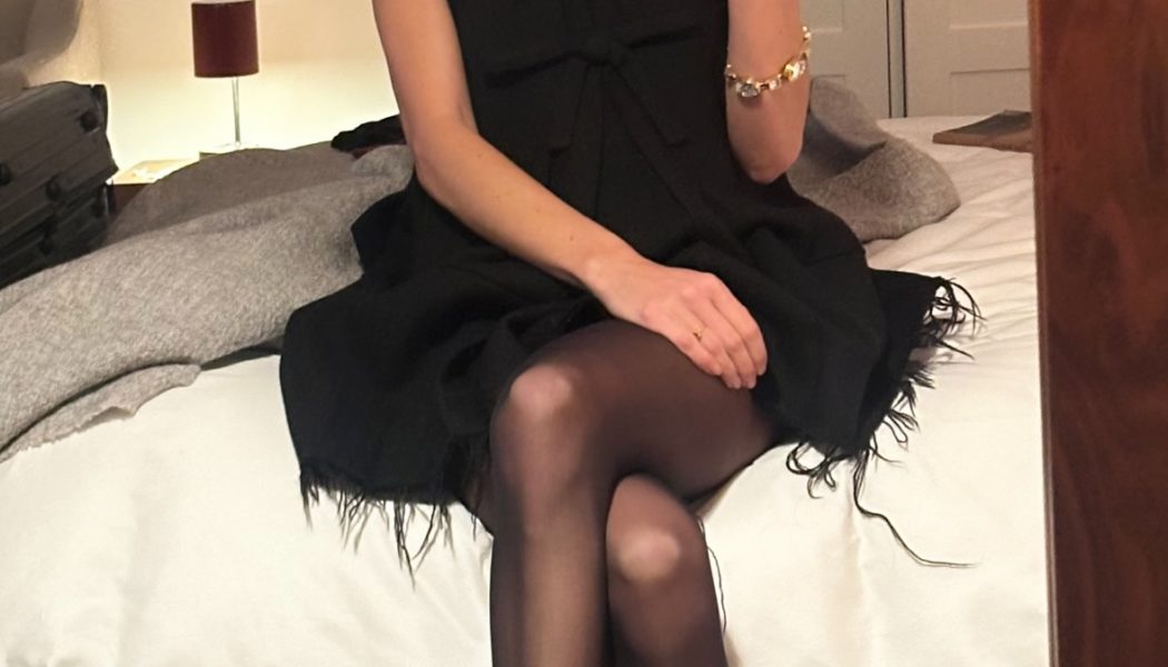 Alexa Chung Officially Kicked Off Party Season In A Look Featuring the Exact LBD Outfit Formula We're Spotting Everywhere Right Now