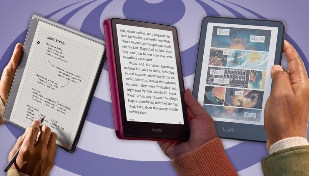 Amazon Kindle, Paperwhite, Colorsoft & Scribe Are Up to 40% Off for Black Friday