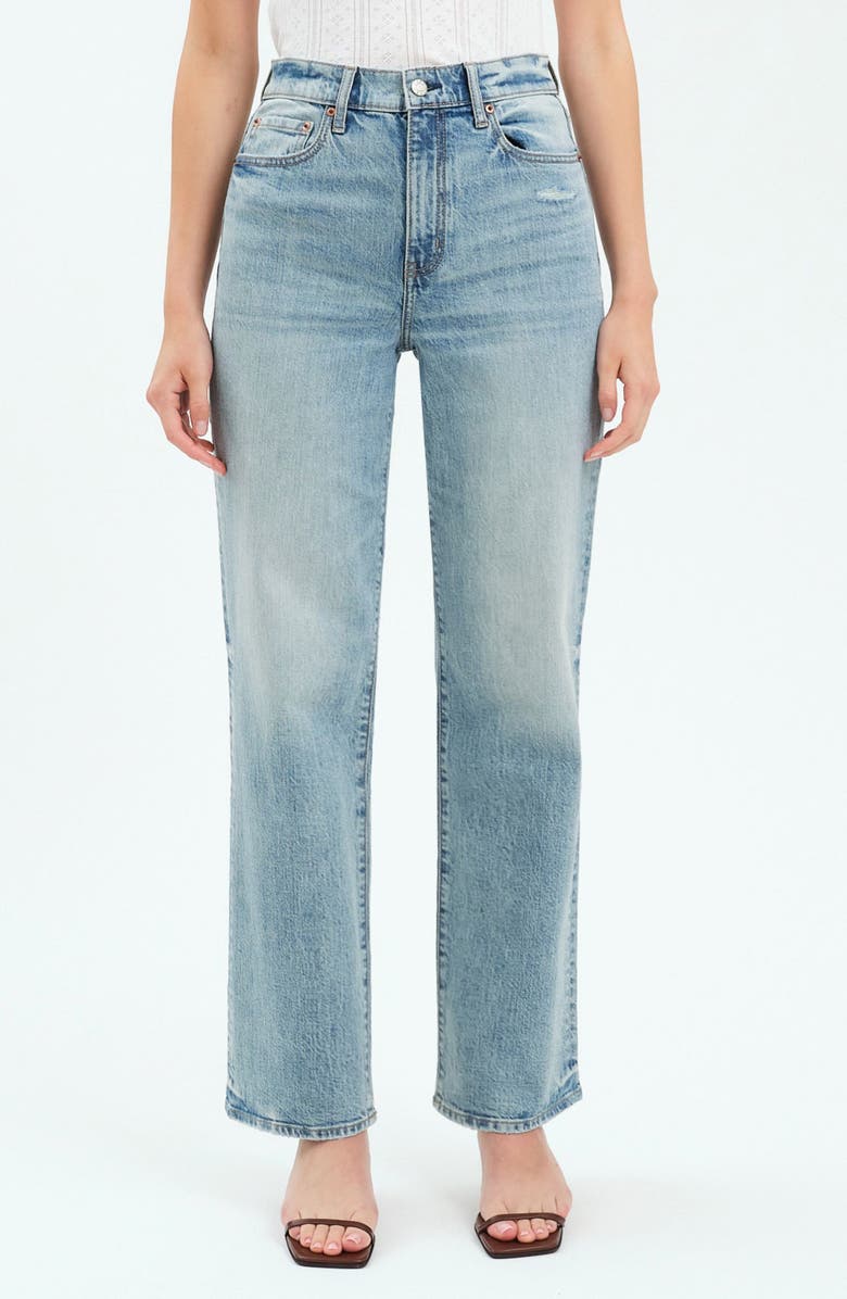 Sundaze High Waist Straight Leg Jeans