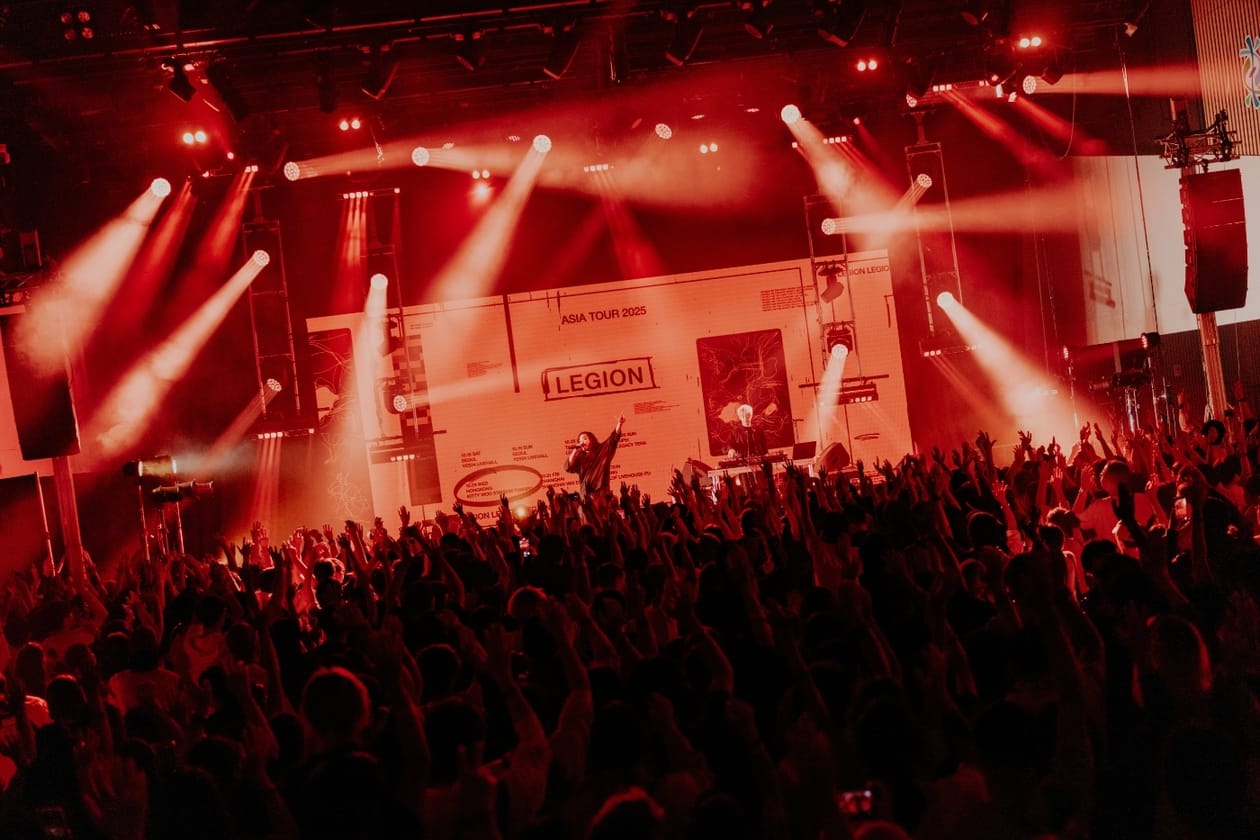 Creepy Nuts Asia Tour 2025 Hong Kong Interview Tung Po Stadium LEGION R-Shitei DJ Matsunaga Dan Da Dan Mashle Call of the Night Anime T