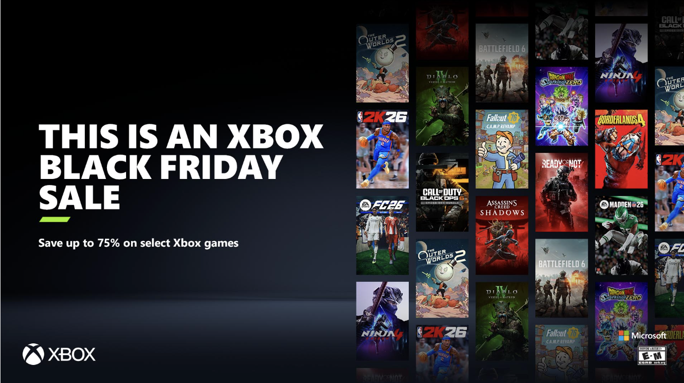 Xbox Holiday Deals