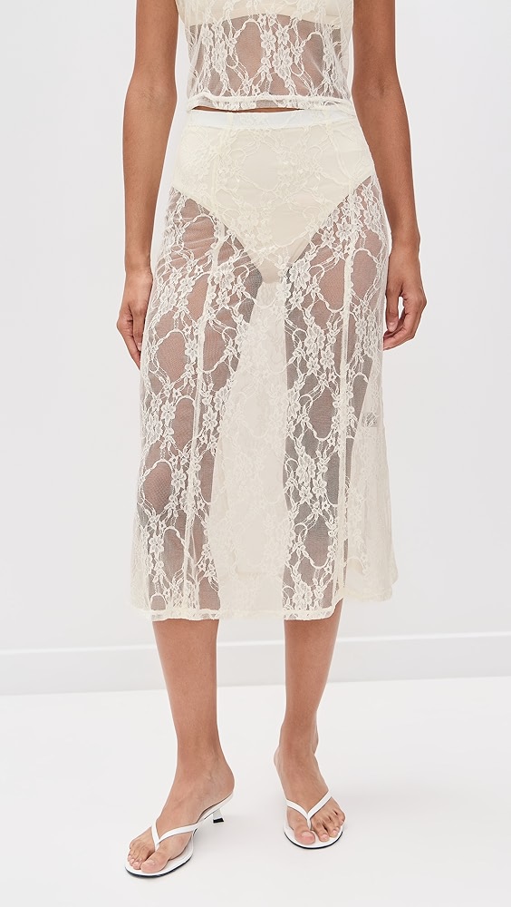 Le Bop Lace Skirt