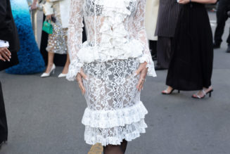 Black Tights Can Look Basic—Except When You Wear Them With Demi Lovato's Specific Skirt Trend