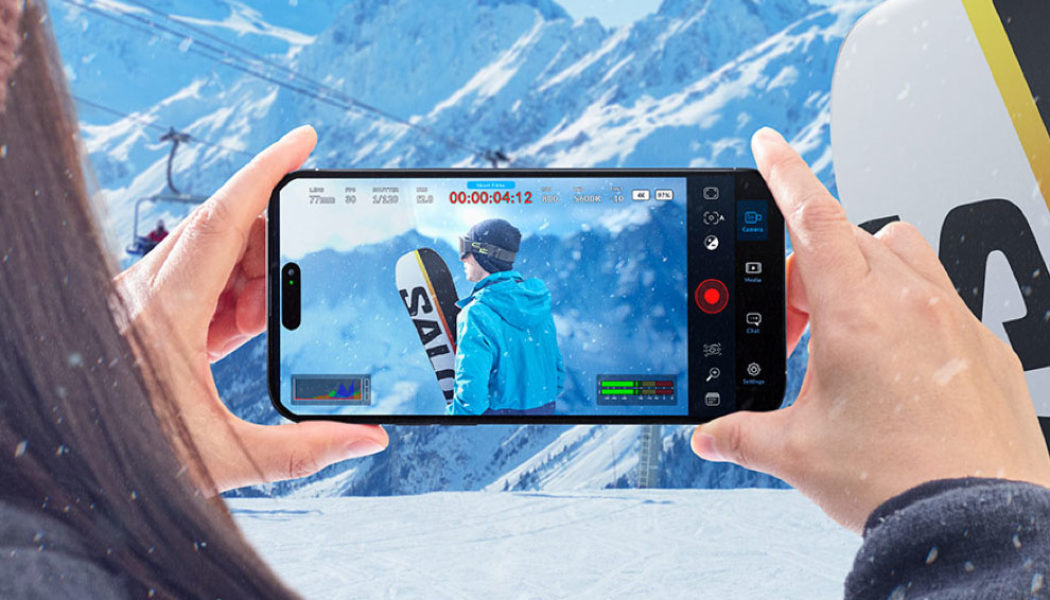 Blackmagic’s free camera app can now stream directly to YouTube and Twitch