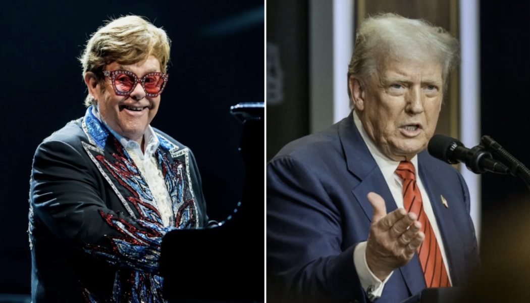 Elton John Says Ending AIDS Could Make Trump "One of the Greatest Presidents in History"