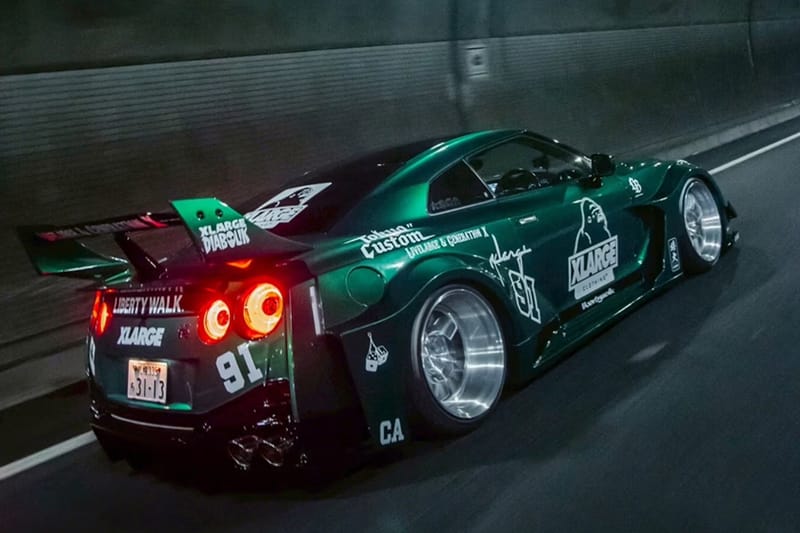 XLARGE Drops Apparel Collab With Global Custom Car Brand LIBERTY WALK