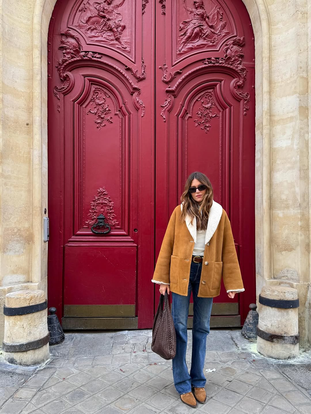 woman wearing suede pointed toe ankle boots trend 2025