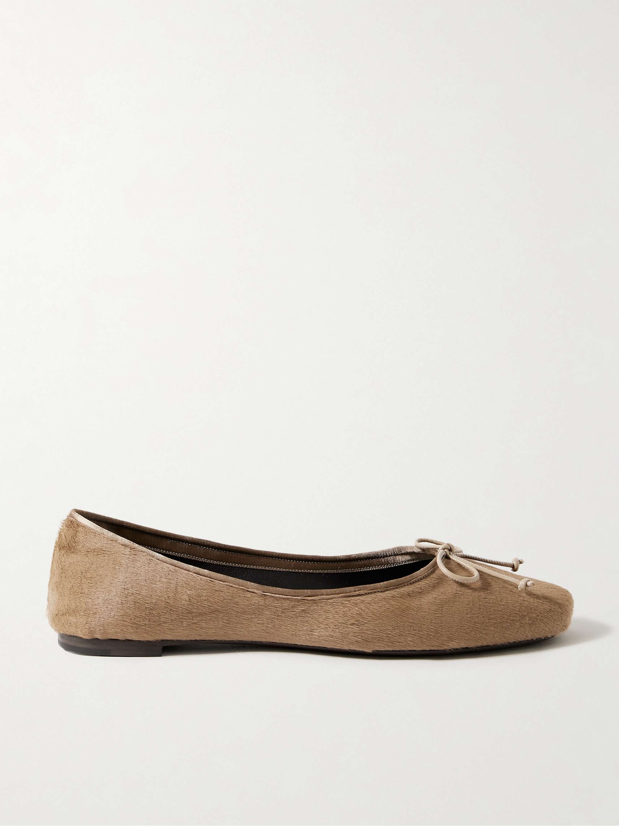 Khaite, Charlotte calf hair ballet flats