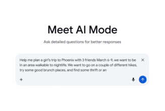 Google’s AI Mode can now help you visualize your travel plans