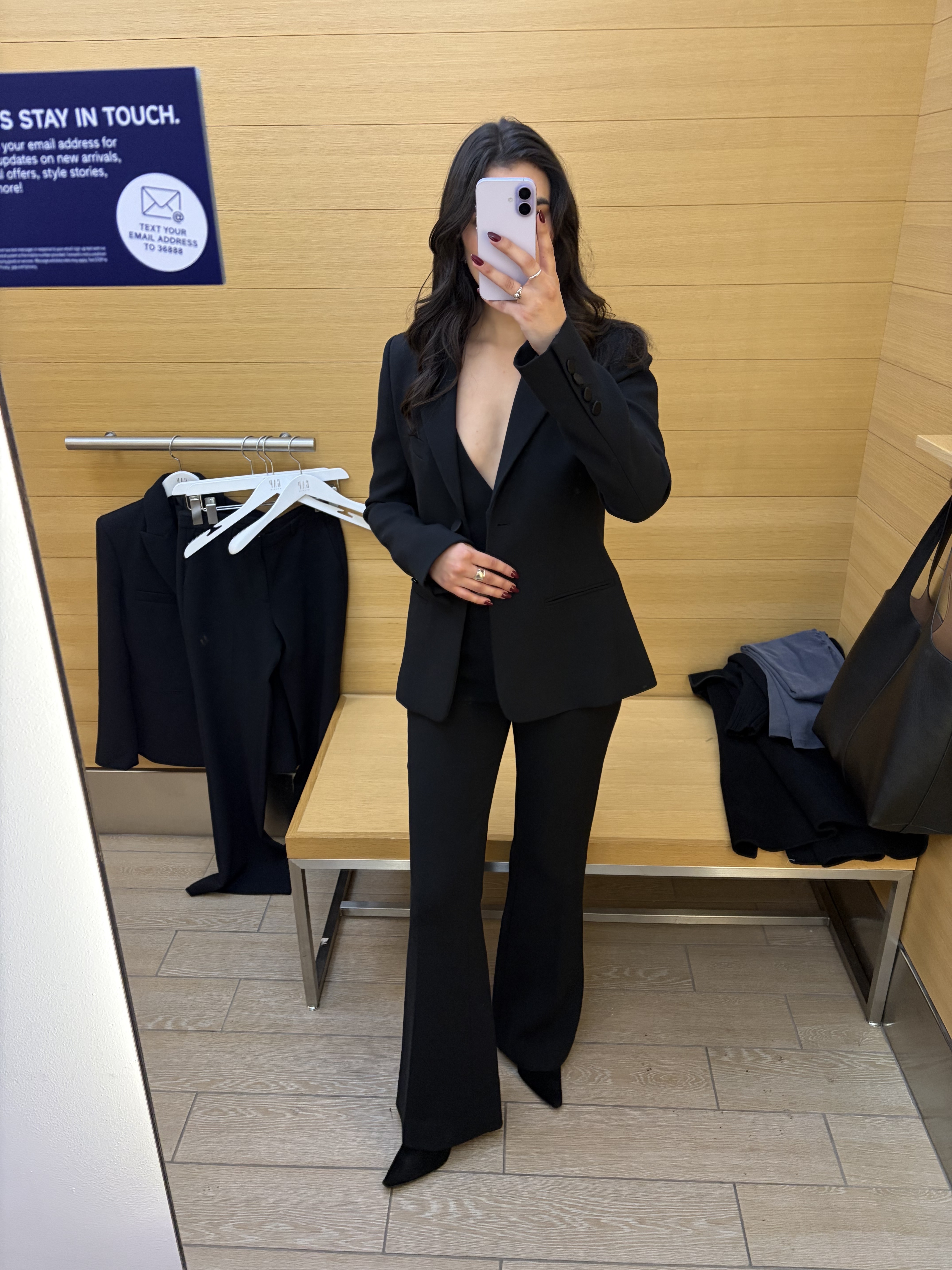 WWW Editor Josephine Hadjiloucas tries on the Gap Studio Winter Collection 2025.