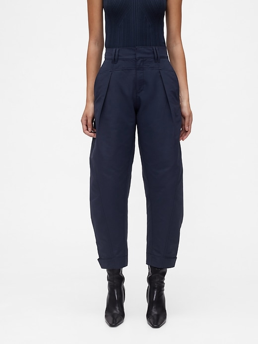 Gapstudio High Rise Barrel Trousers