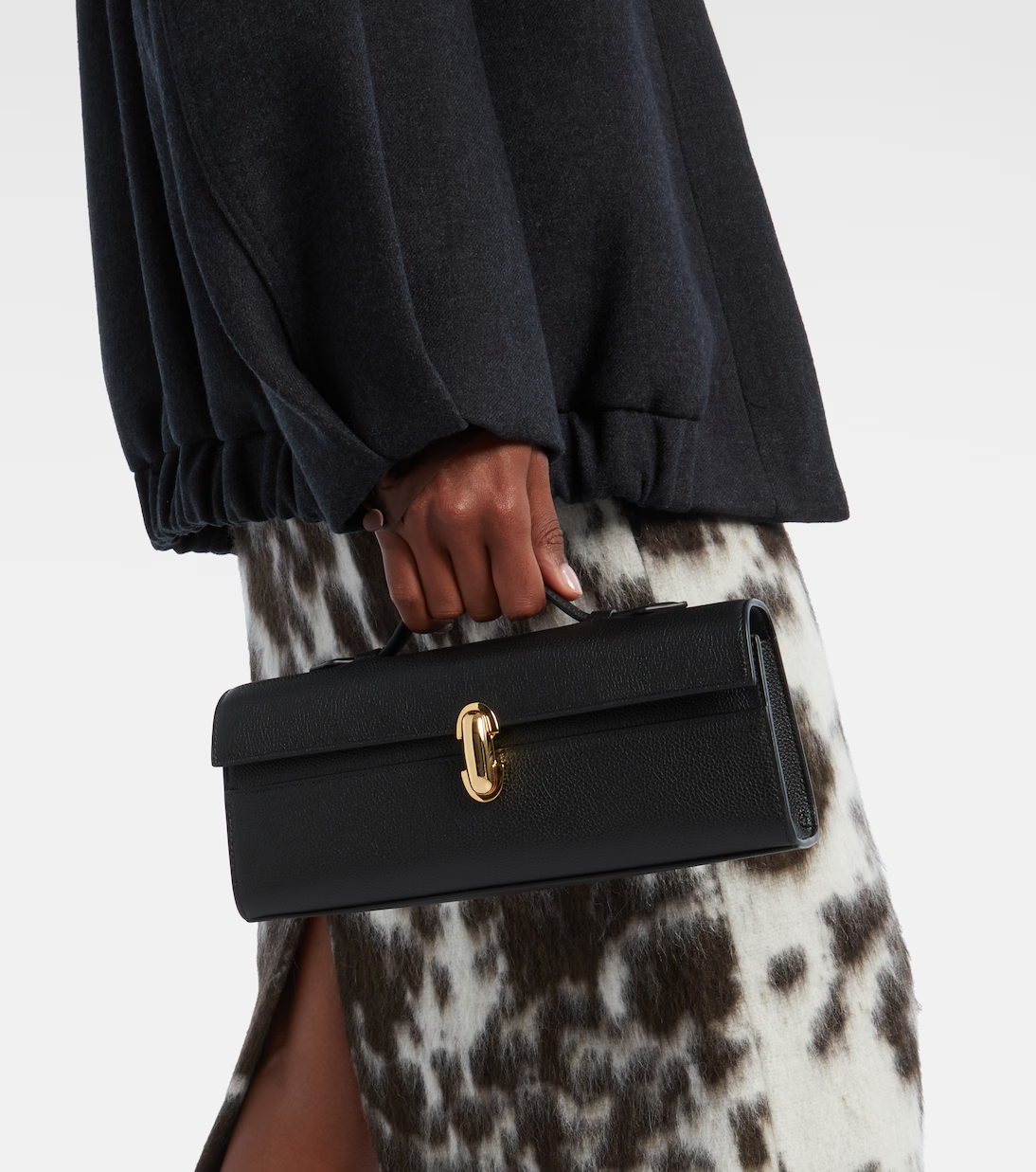 Savette, Slim Symmetry Leather Tote Bag