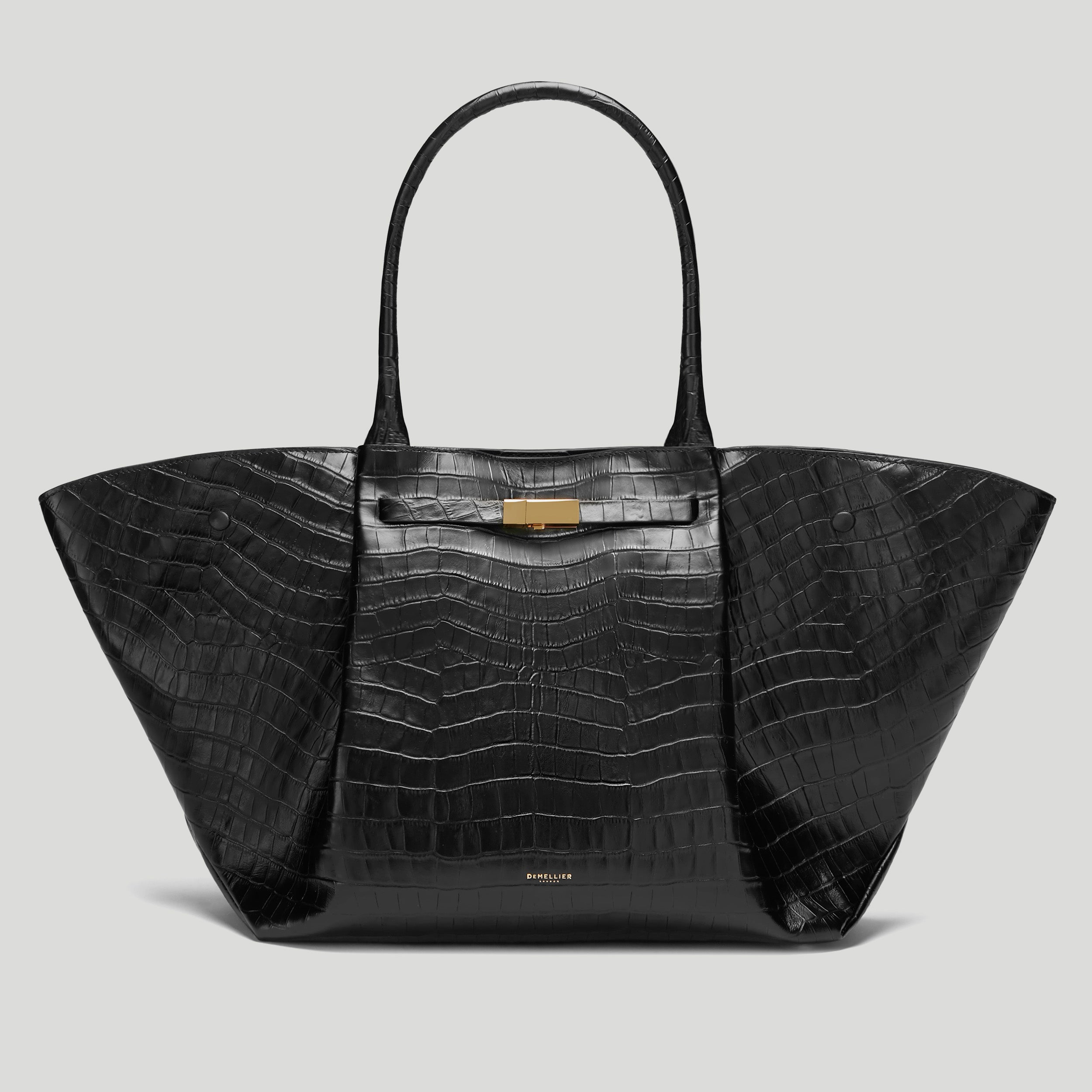 The New York | Black Croc Effect | Demellier