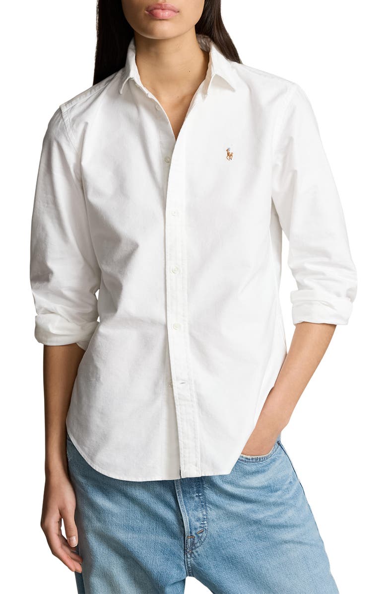Oxford Cotton Button-Up Shirt