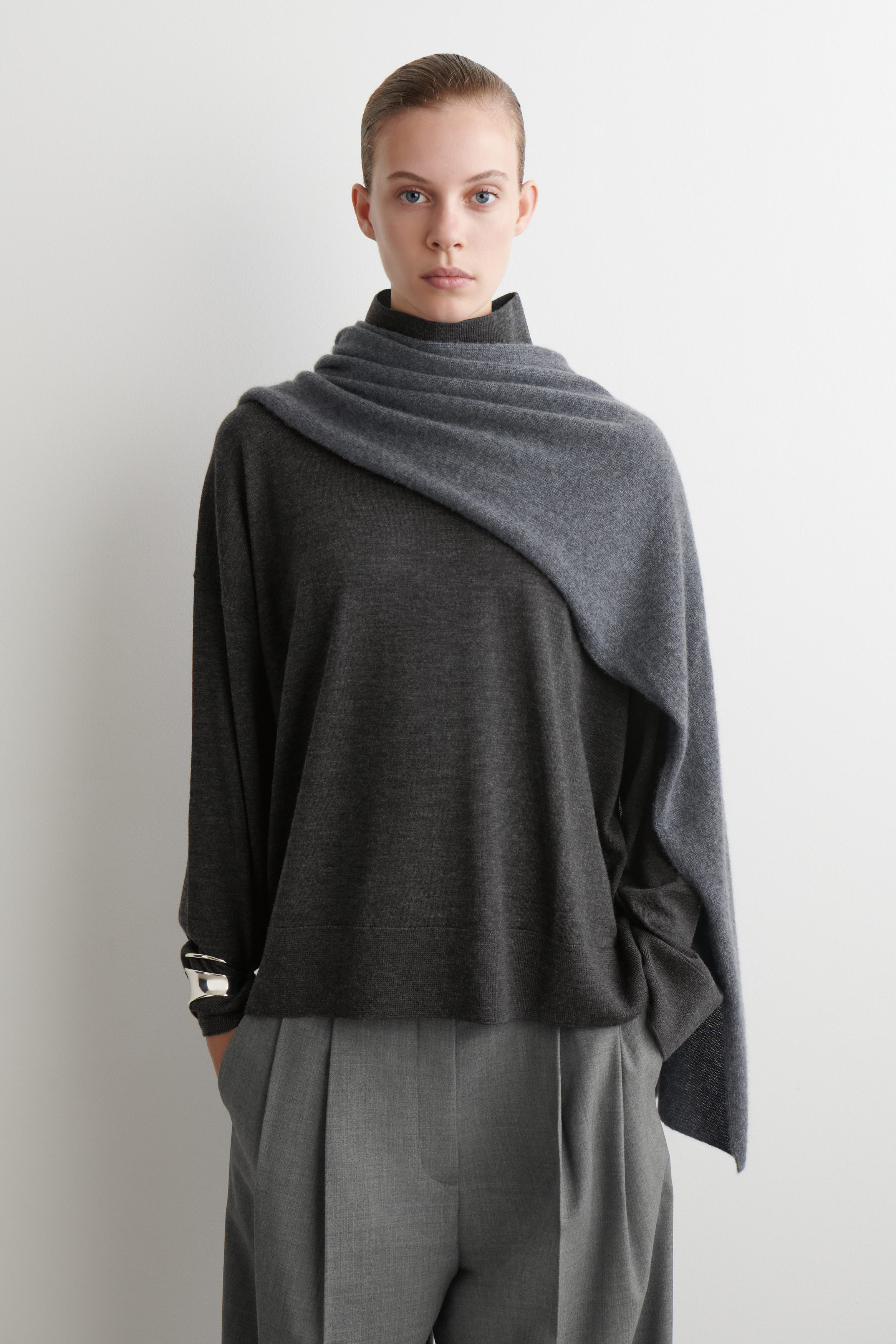 Merino Wool Turtleneck Jumper