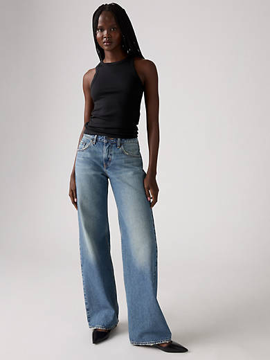 Low Loose Women&#039;s Jeans