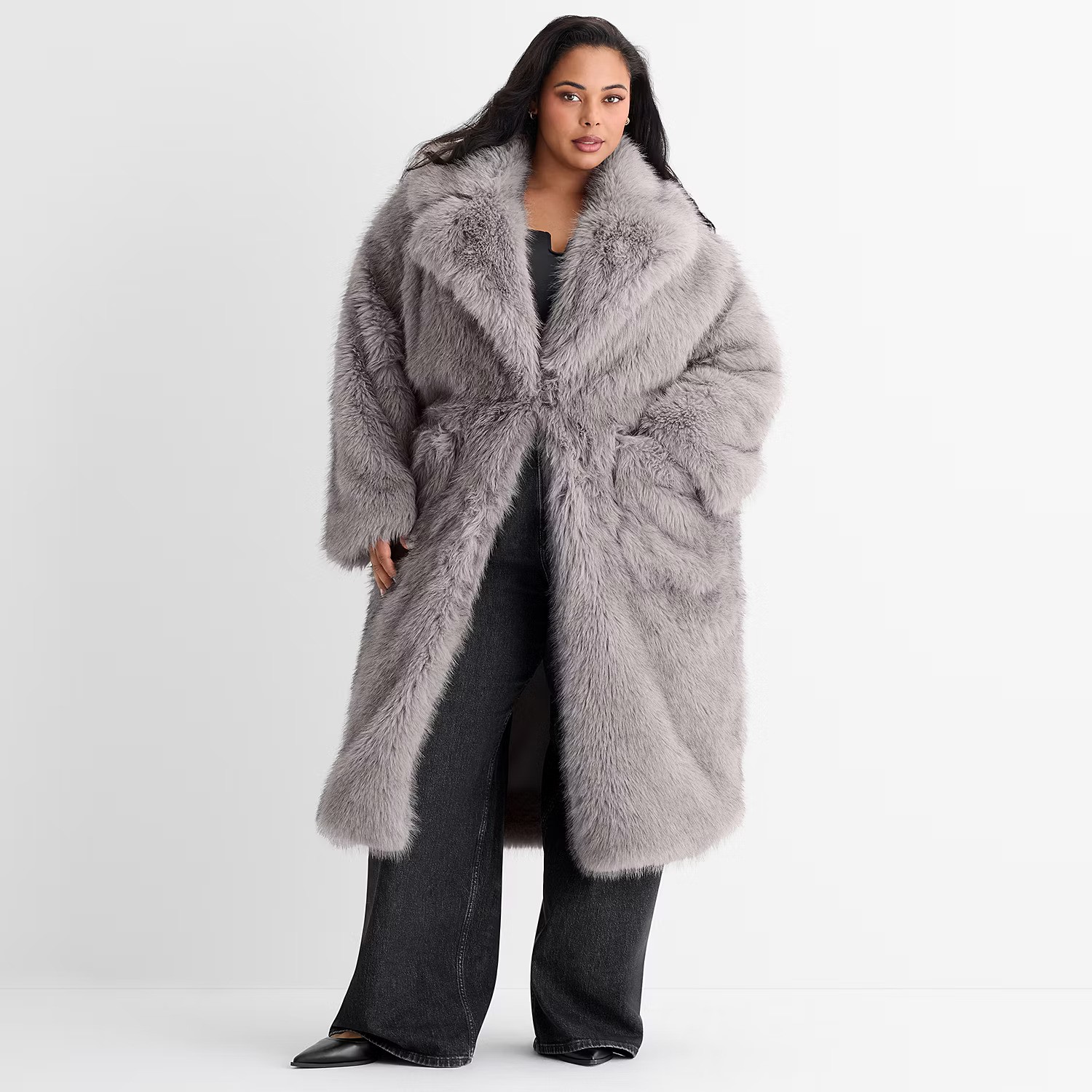 JCPenney, Faux Fur Coat