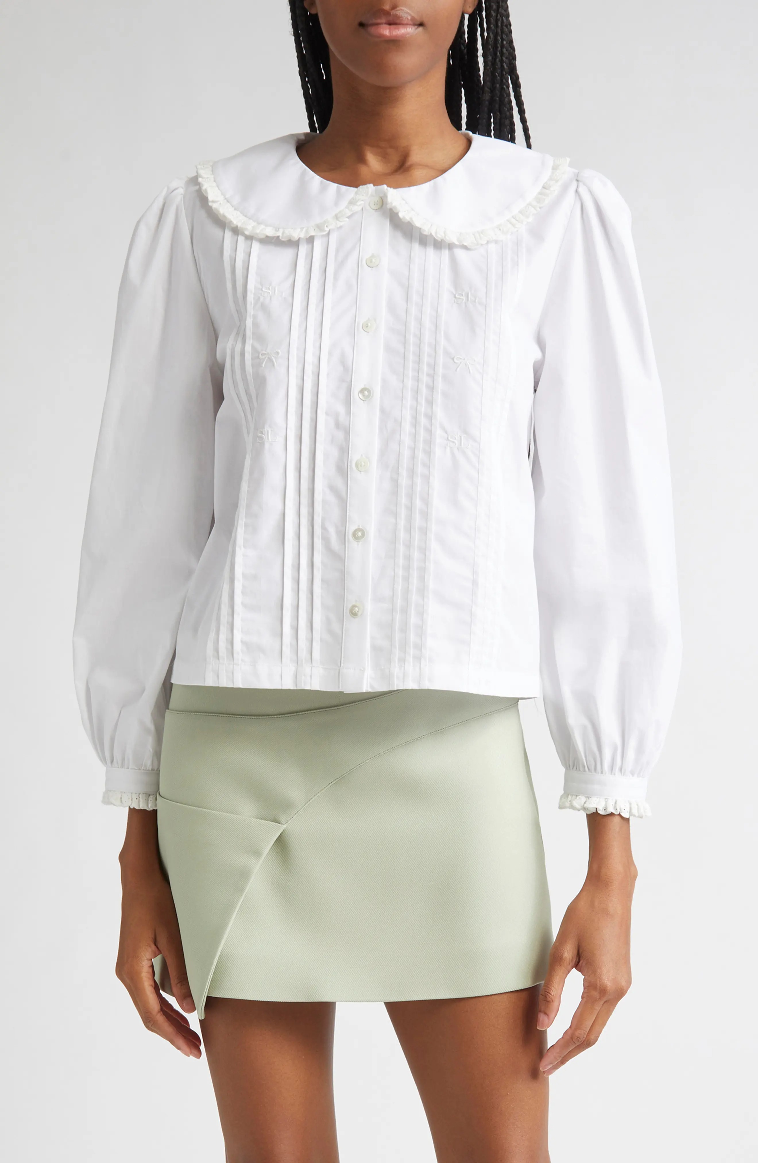 Nordstrom Sandy Liang top.