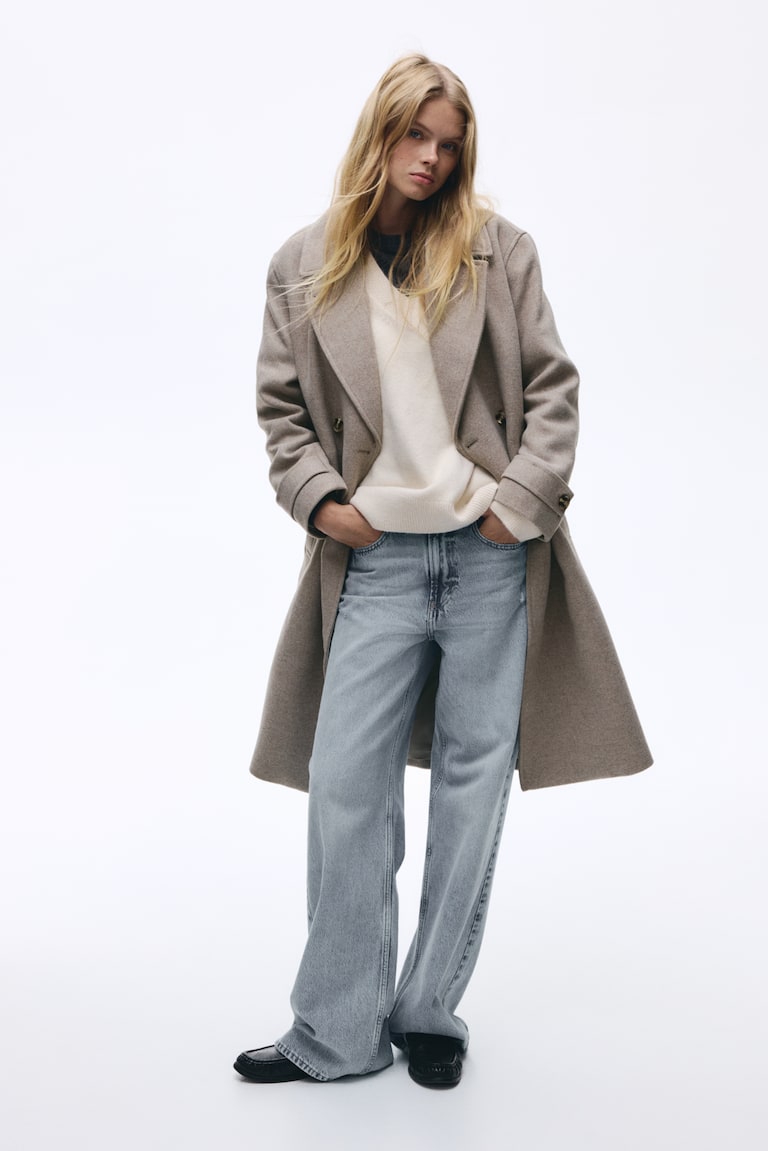 Double-Breasted Coat