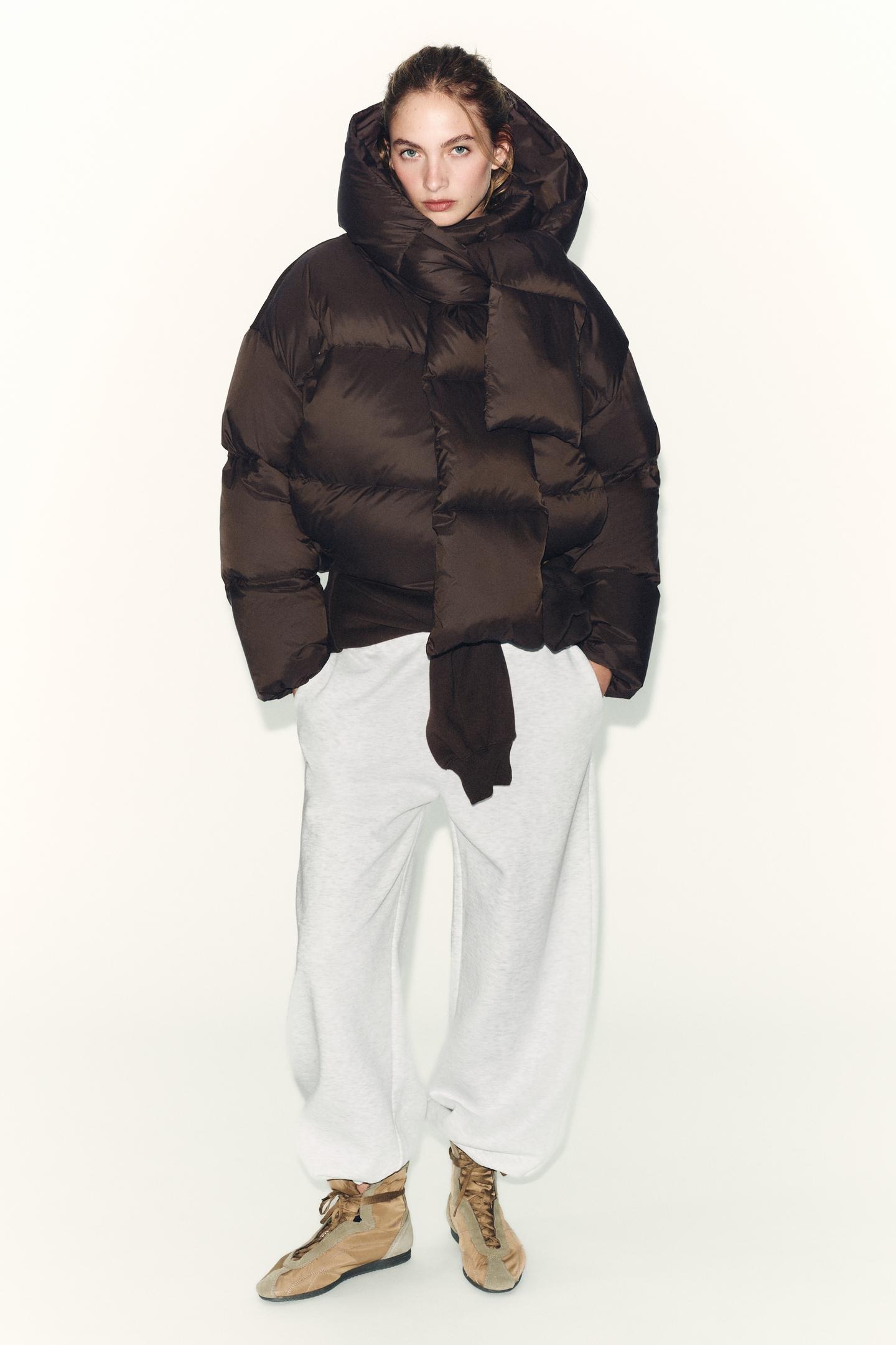 zara, Down Puffer Coat
