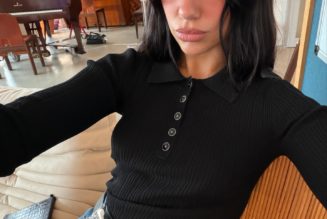 It's Official: Dua Lipa's Red Halo Nails Are the Coolest Way to Wear a Fall-to-Winter Manicure