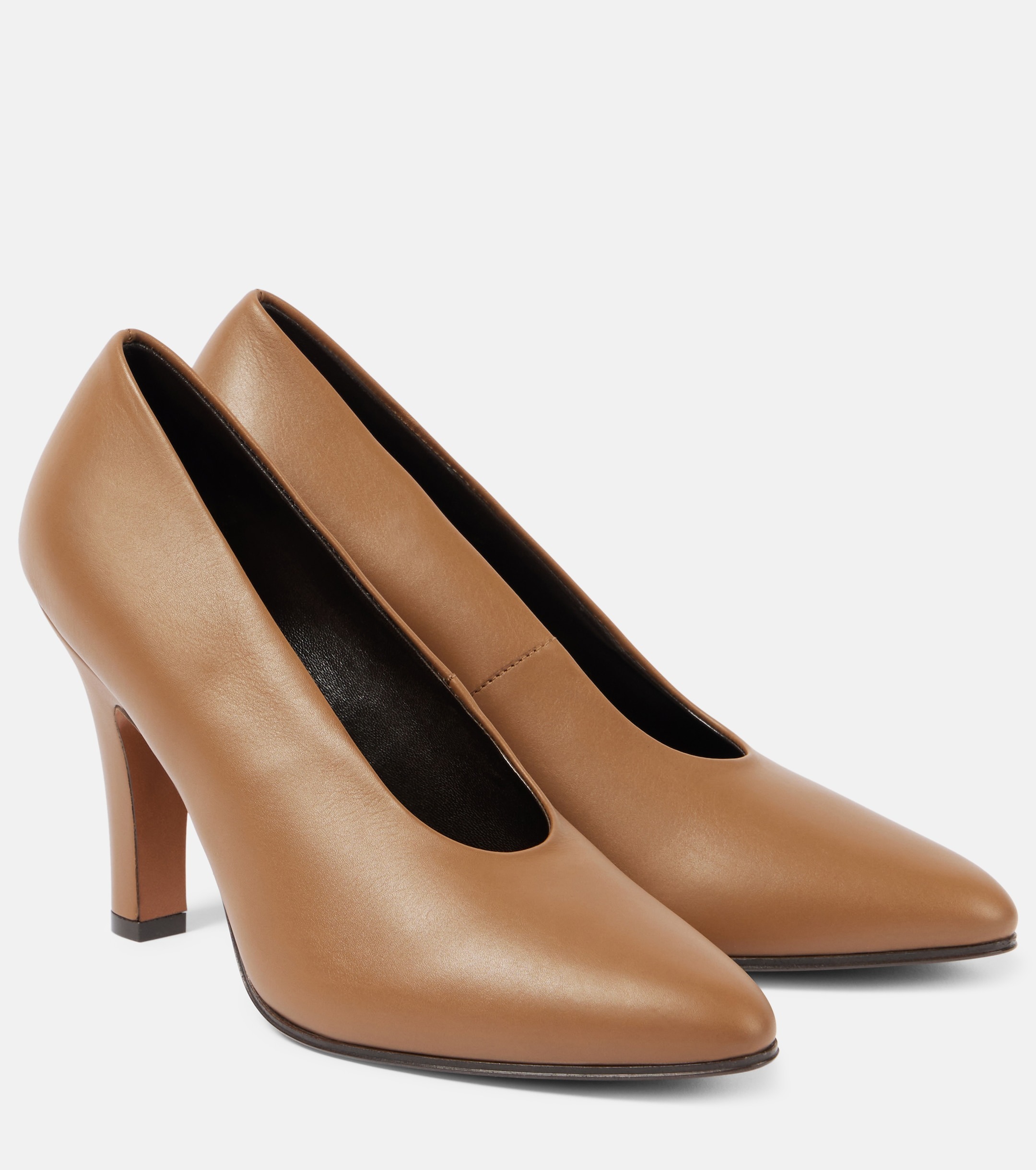 The Row, Prudens Leather Pumps