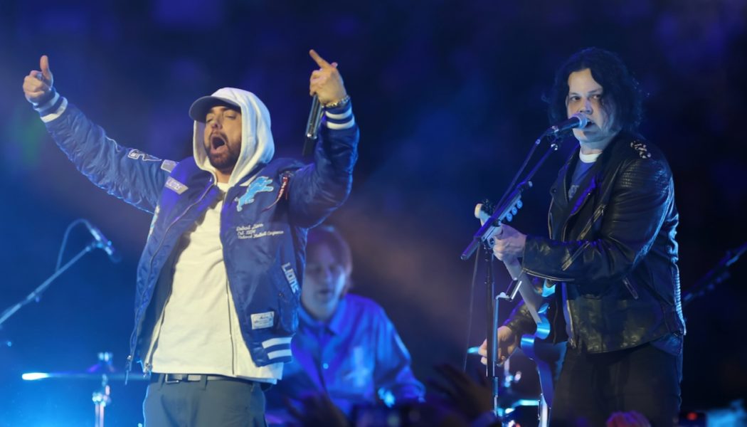 Jack White Delivers Searing Thanksgiving Day Halftime Show with Eminem Guest Appearance
