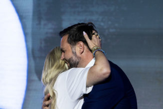 JD Vance & Erika Kirk's Embrace At Turning Point USA Event Labeled Very Awkward By Social Media