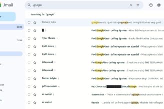 ‘Jmail’ is like any other inbox, except this one has Jeffrey Epstein’s emails