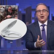 John Oliver Auctions Off Bidet Signed by GWAR's Blöthar to Benefit Public Media