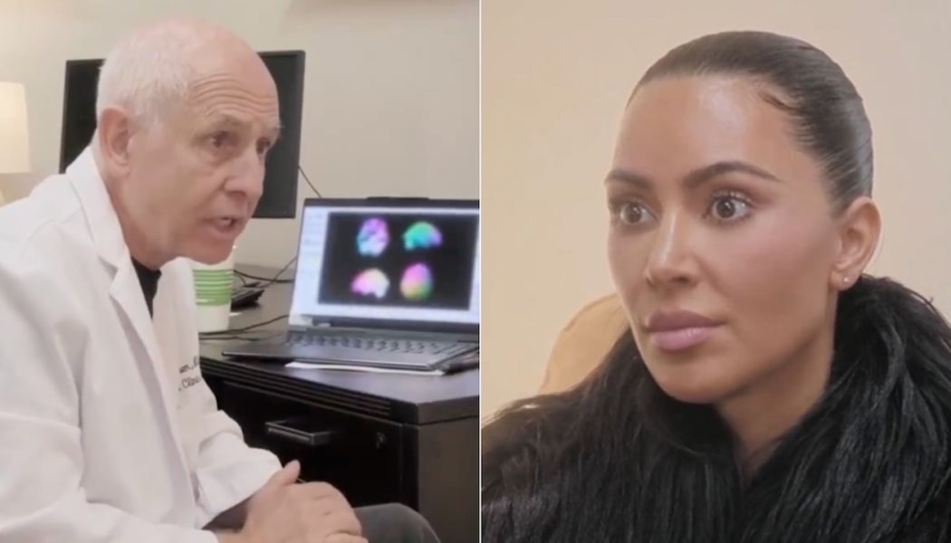 Kim Kardashian Shocked to Learn She Has "Low Activity" in Her Brain