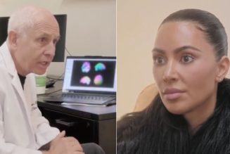 Kim Kardashian Shocked to Learn She Has "Low Activity" in Her Brain
