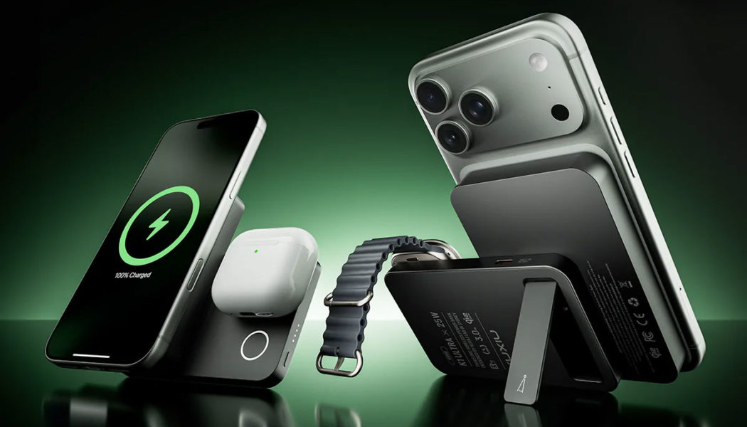 Kuxiu’s magnetic multi-device power bank now has faster 25W wireless charging