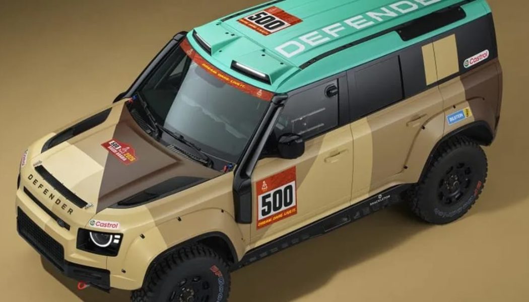 Land Rover Unveils Its Dakar Rally Defender