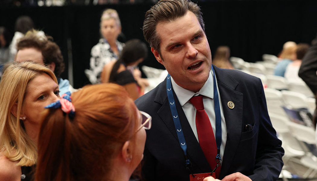 Matt Gaetz Denies Account Of Homeless Teen Who Said They Had Sex