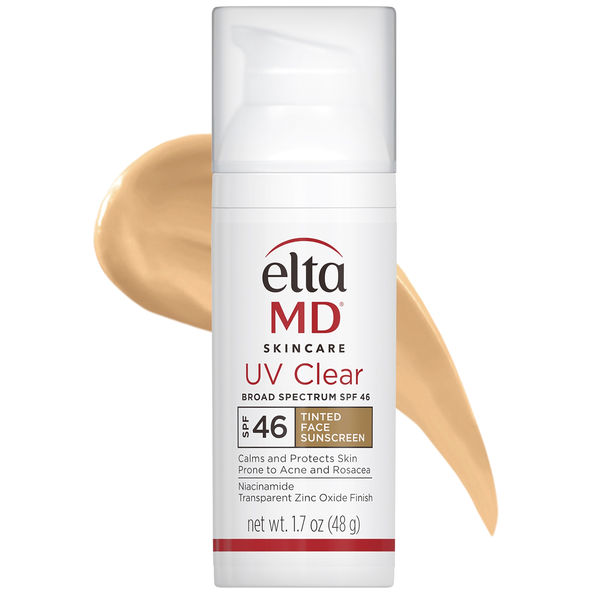 Eltamd Uv Clear Broad-Spectrum Spf 46 - Tinted (1.7 Fl. Oz.)