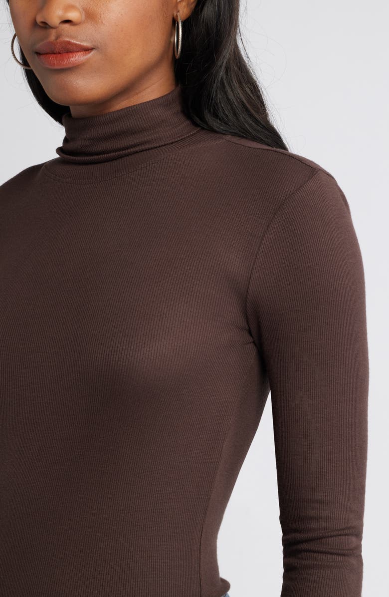 Turtleneck Rib Top