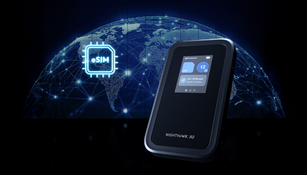 Netgear’s $499.99 5G hotspot lets you swap eSIMs at will