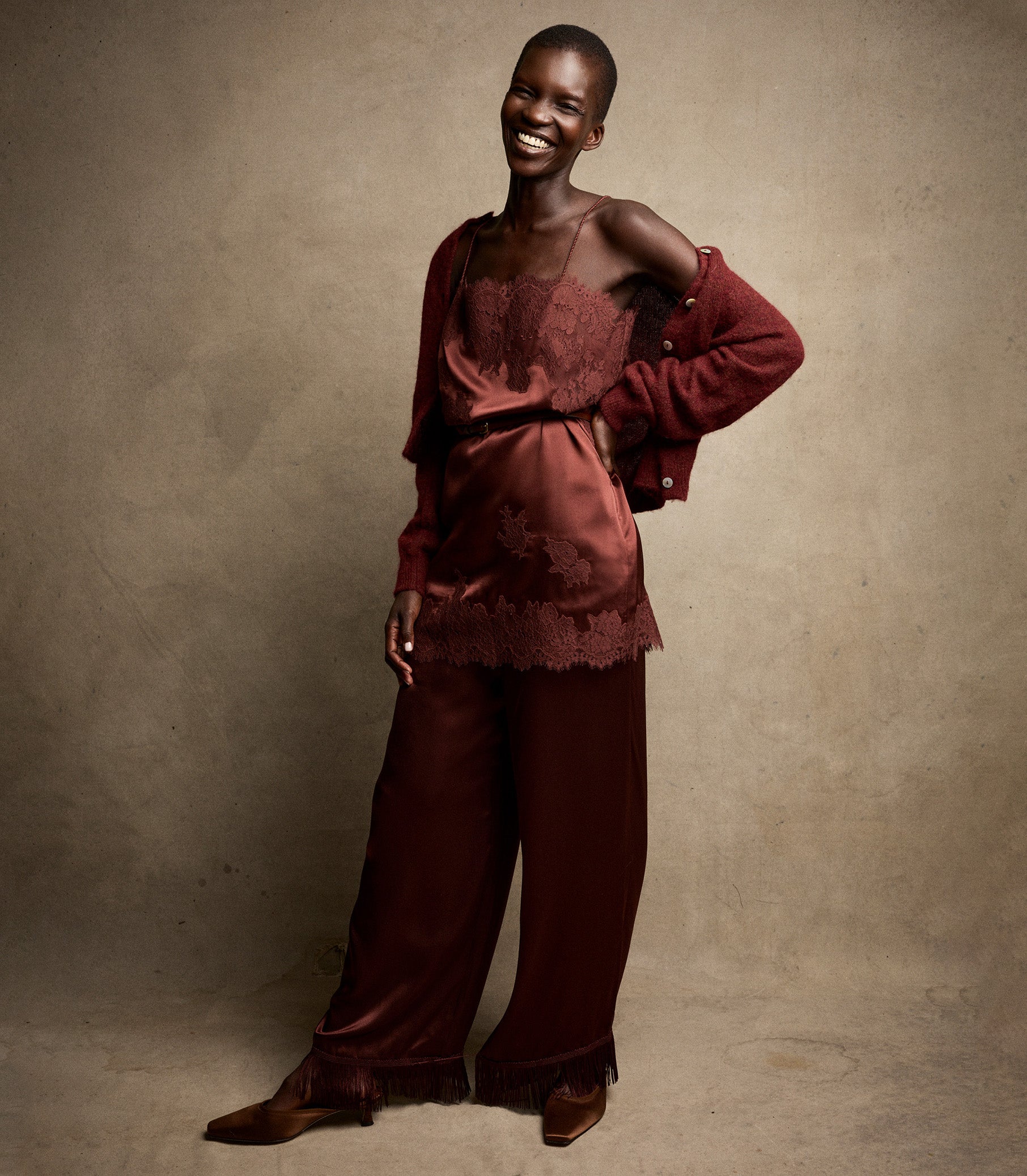 Elvina Dress -- Cafe Brun