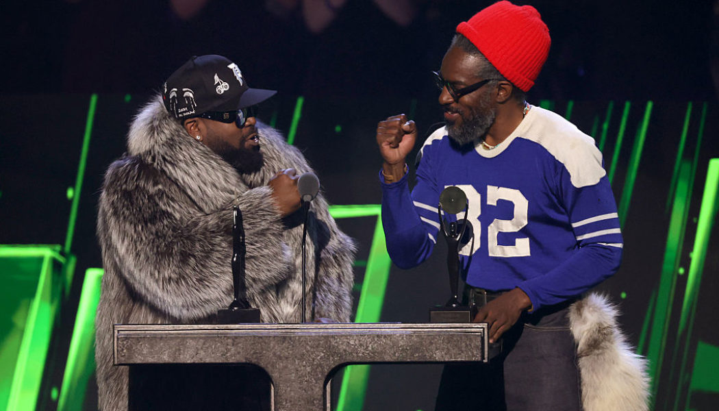 OutKast Inducted Into Rock & Roll Hall Of Fame, Andre 3000 Gets Emotional