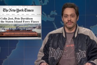 Pete Davidson Defends Saudi Comedy Fest on SNL: "We're Losing Millions on This Ferry"